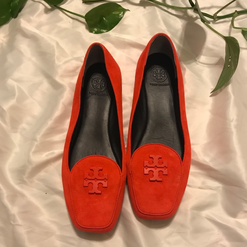 Tory Burch Poppy Red Fitz Loafer